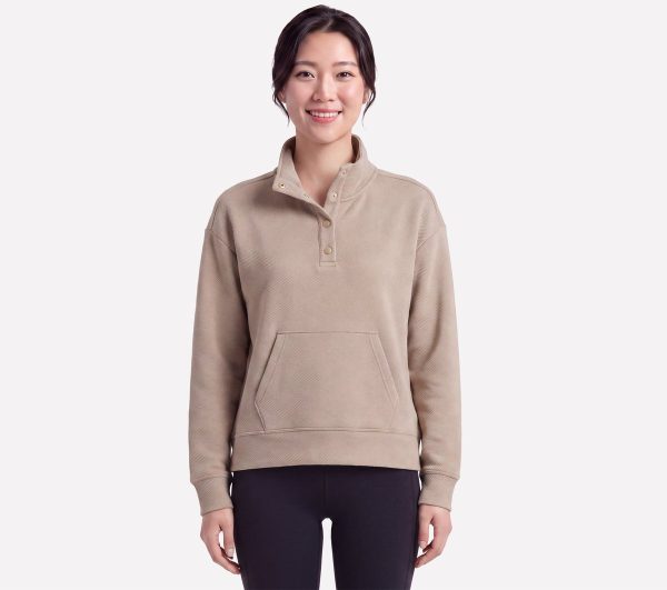 Skechers GO WALK Everywhere 1/4 Snap Pullover