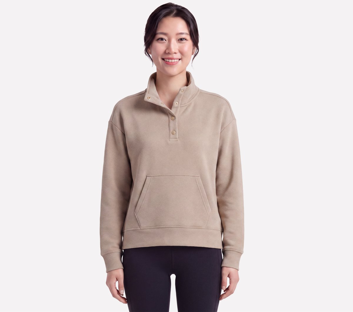 Skechers GO WALK Everywhere 1/4 Snap Pullover