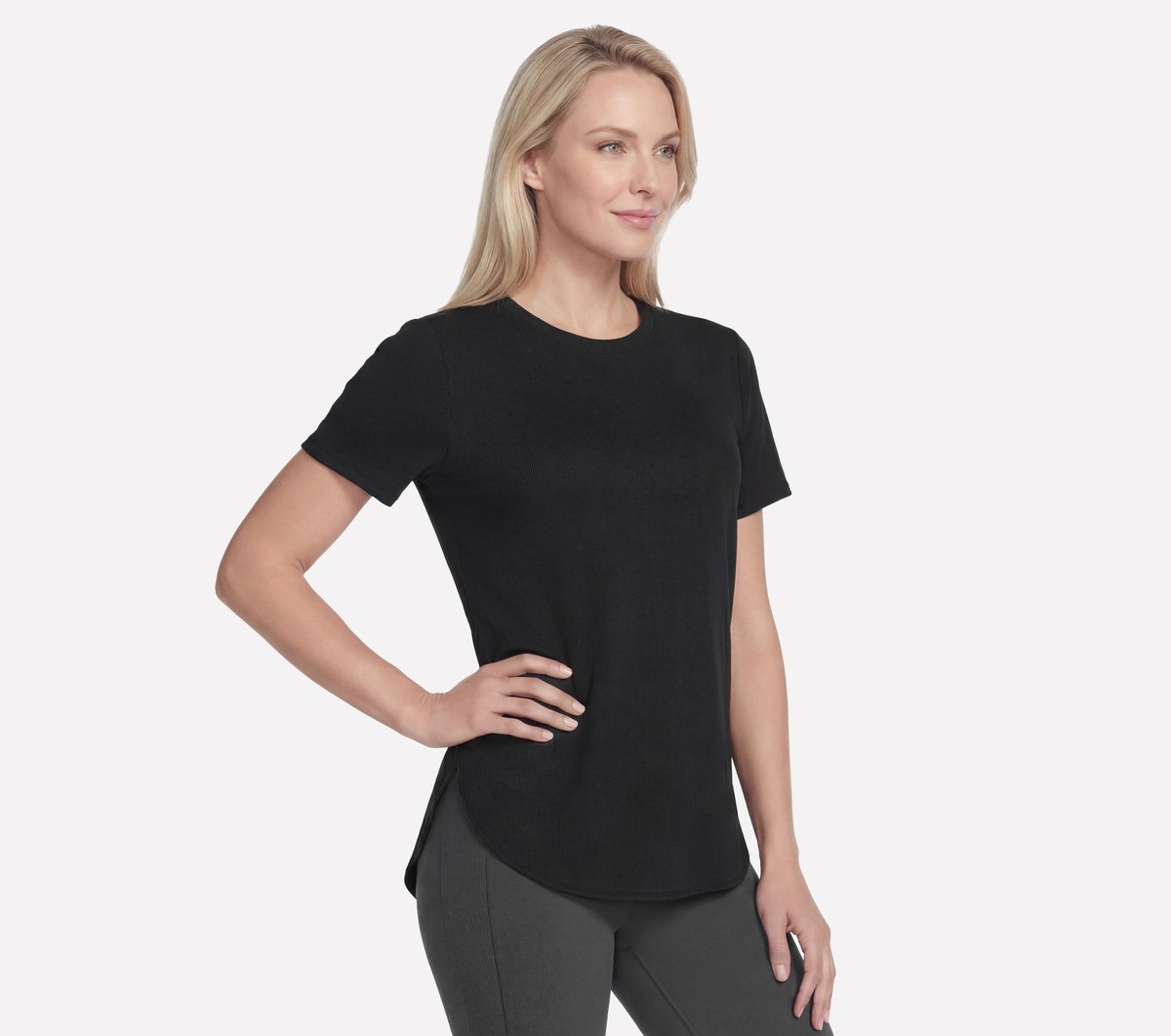 Skechers GO WALK Luxe Rib Tunic Tee