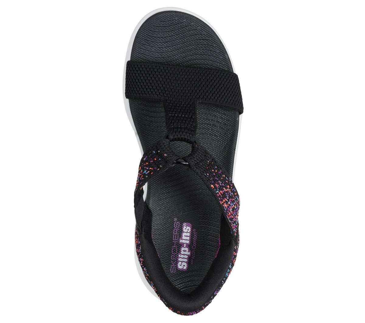 Skechers Slip-ins: GO WALK Massage Fit Sandal - Confetti Sky