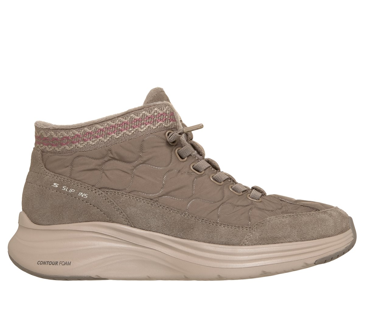 Skechers Slip-ins Relaxed Fit: Contour Foam Boot - Cozy Fit Serene